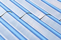 Rhos Common corrugated roofing